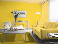 интерьер в желтых тонах