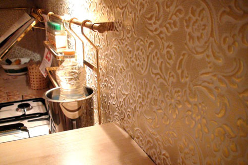 использование натуральной кожи для отделки стен